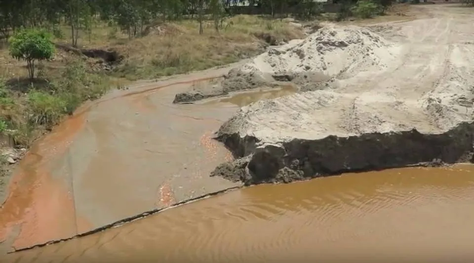 KCM polluting water